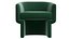 Adele Armchair Greend by Life Interiors