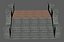3D stairs ancient model