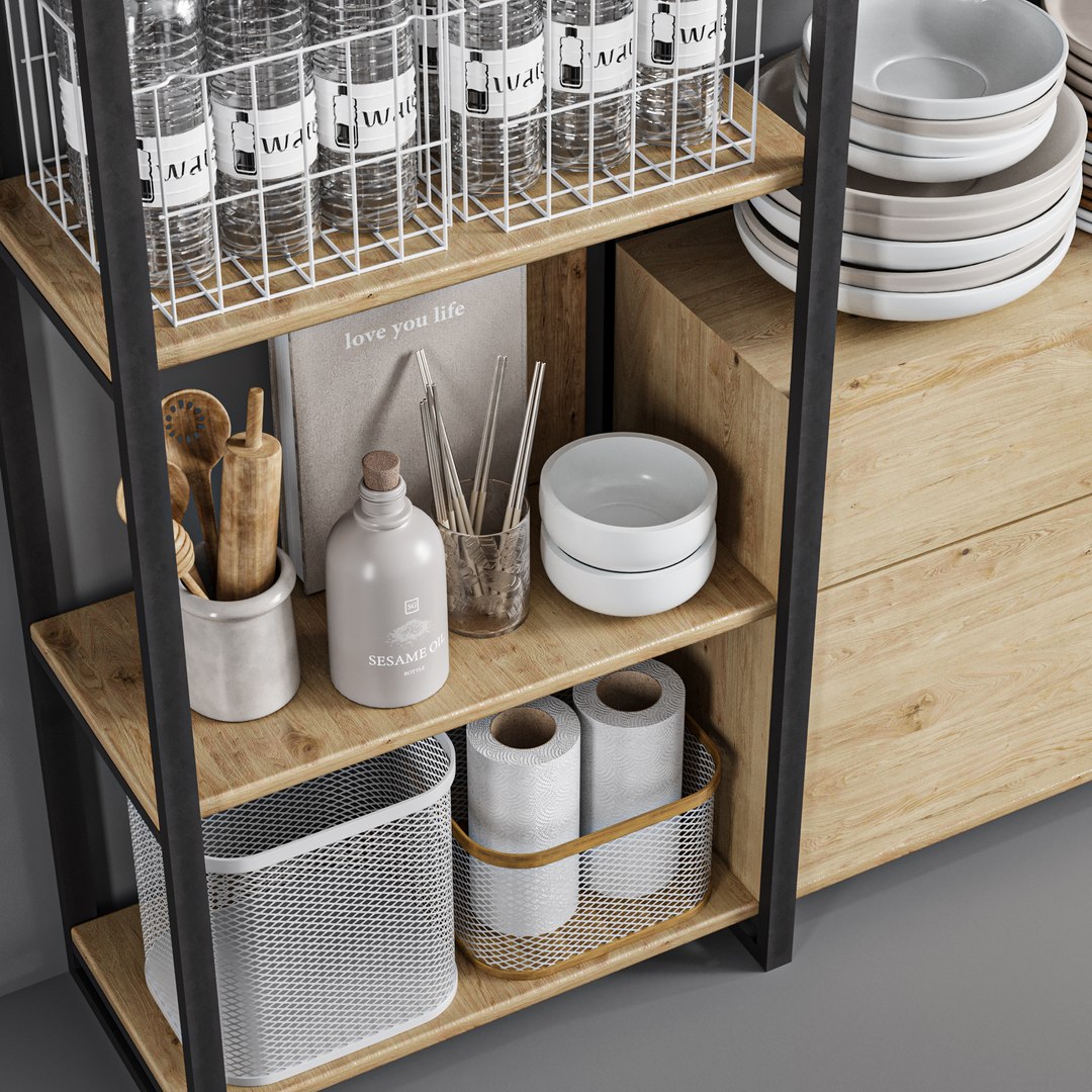Kitchen Accessories050 Model - TurboSquid 2100375