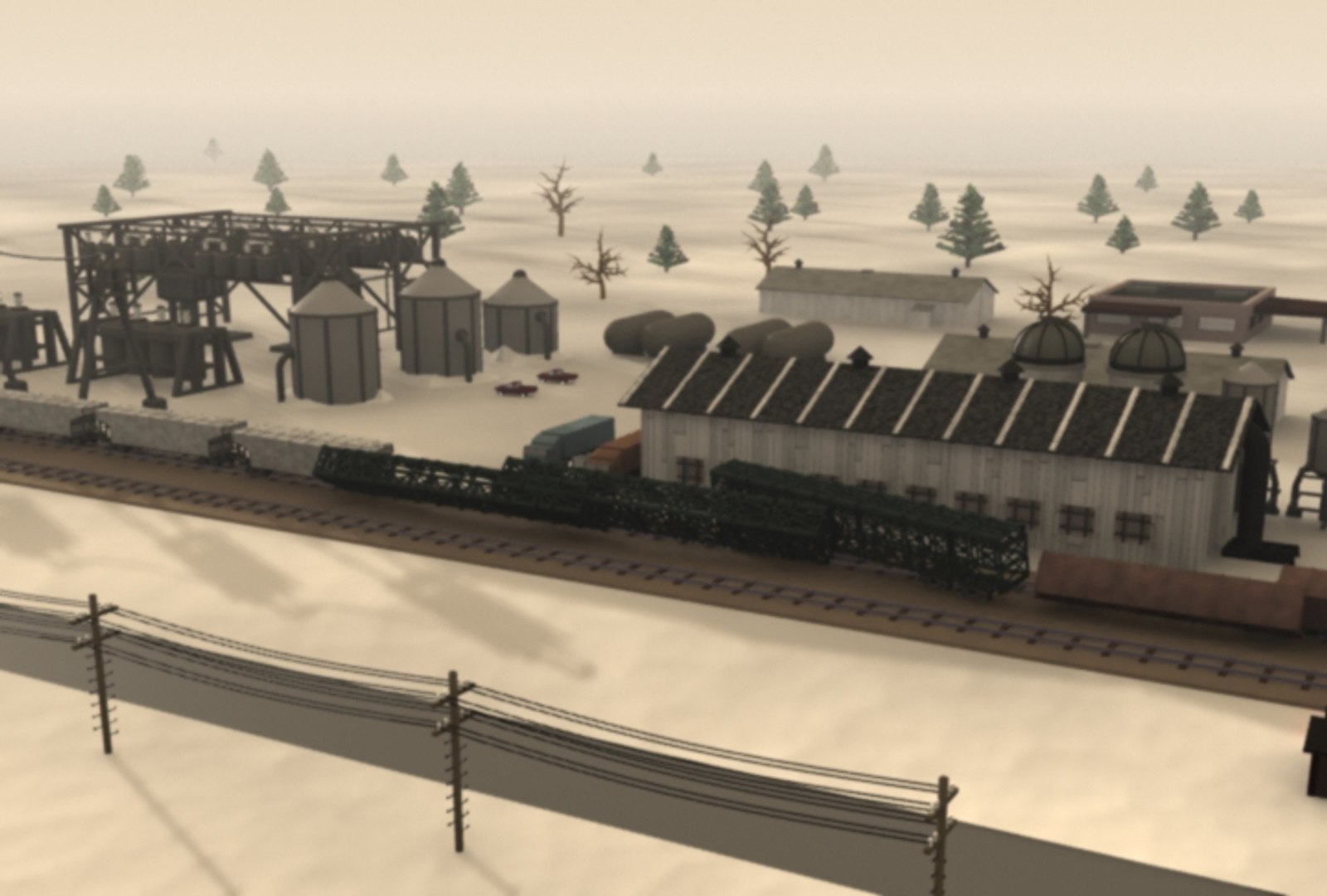 Weyauwega Wisconsin Derailment 3ds