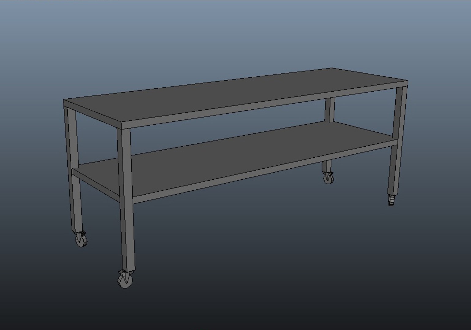 3d Metal Kitchen Bench