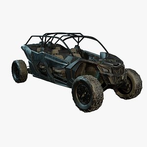 3D Buggy Car model