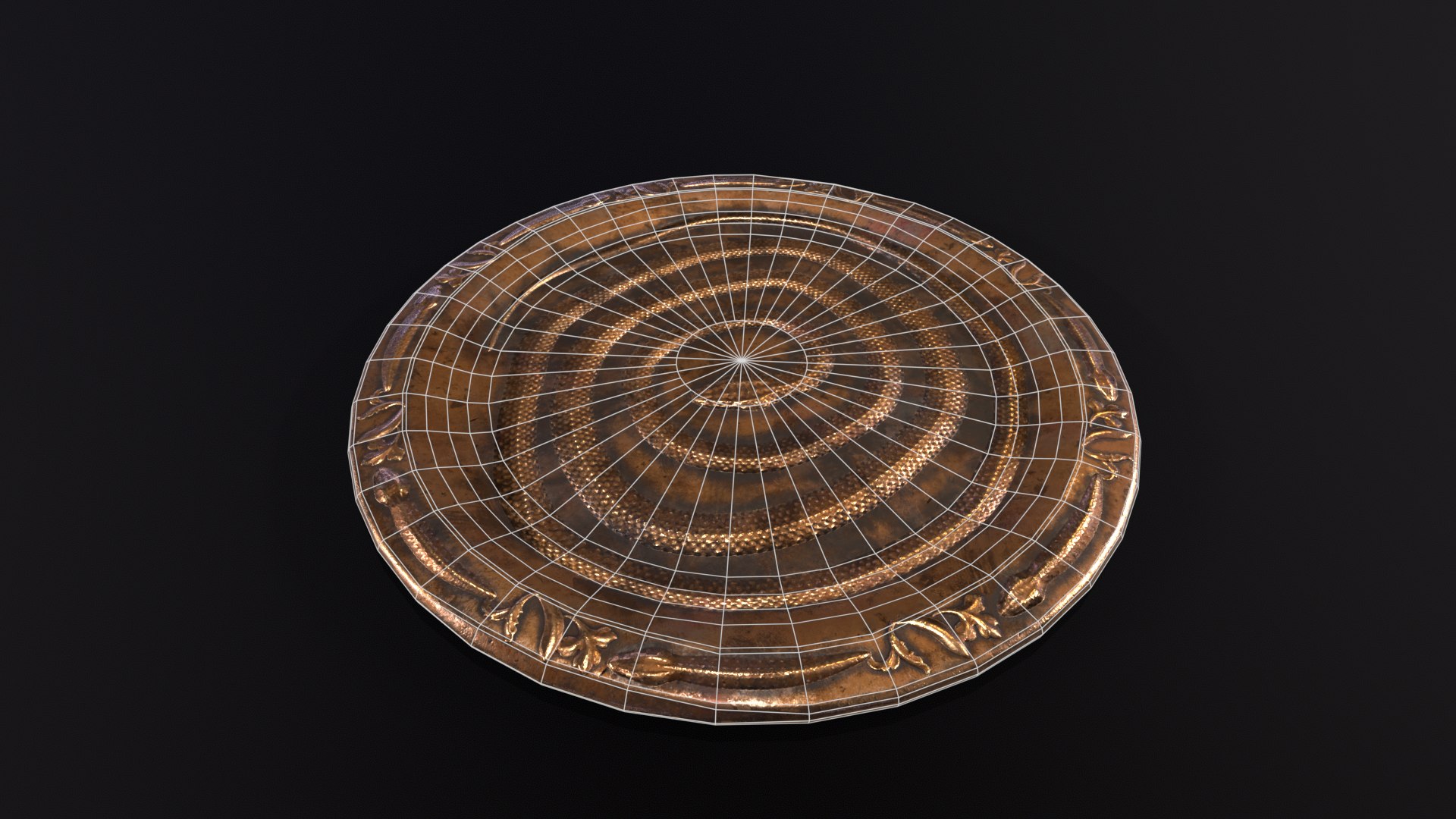 3D Snake King Plate Model - TurboSquid 2150159