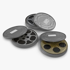 Video Film Reels 3D Models Collection 3