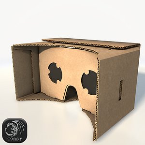 Google cardboard VR low poly