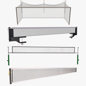 3D Sports Nets Collection 2 model