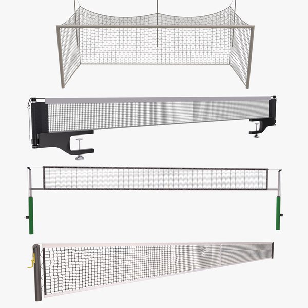 3D Sports Nets Collection 2 model