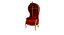 Fabulous & Baroque's Victoire Balloon Chair - Gold & Fuchsia Fatale