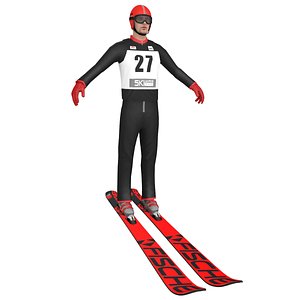 ski jumper 3D