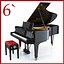 3d concert grand piano yamaha