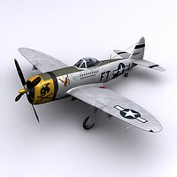 P-47D-25 Bubble-Top, Maj. Eaglestone, France 1944