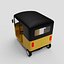 3D model Tuk Tuk or Indian Style Auto Rickshaw Uber Themed 3d Model 3D model
