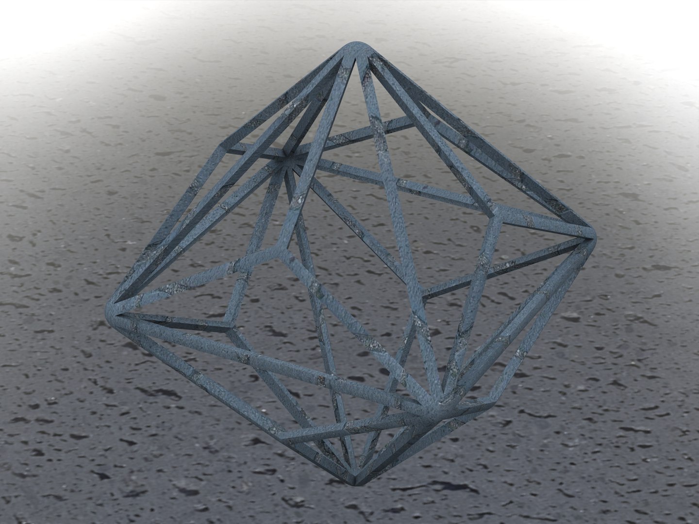 3D Wireframe Shape Triakis Octahedron Model TurboSquid 2169603