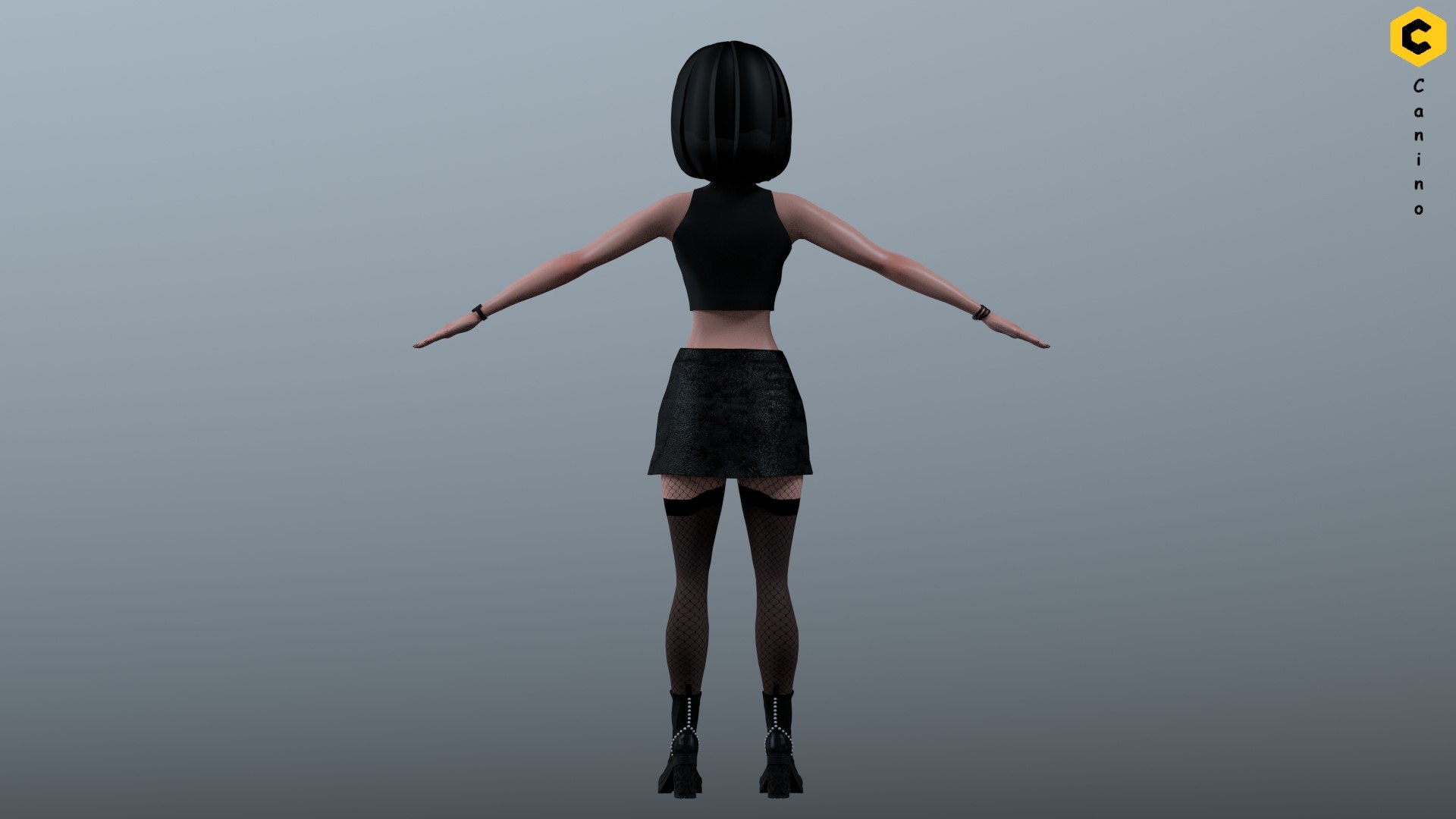 3D Stylized Cartoon Woman Character Rigged - TurboSquid 1921910