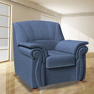 sofa 1 seat 3d model