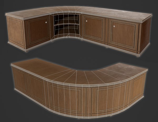 Old cabinet 3D - TurboSquid 1601307