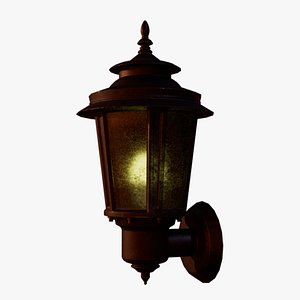 Outdoor Wall Lamp 3D