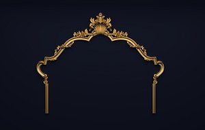carved classic 3D model