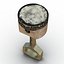 Engine Piston 3D Model