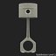 Engine Piston 3D Model