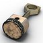 Engine Piston 3D Model