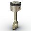 Engine Piston 3D Model