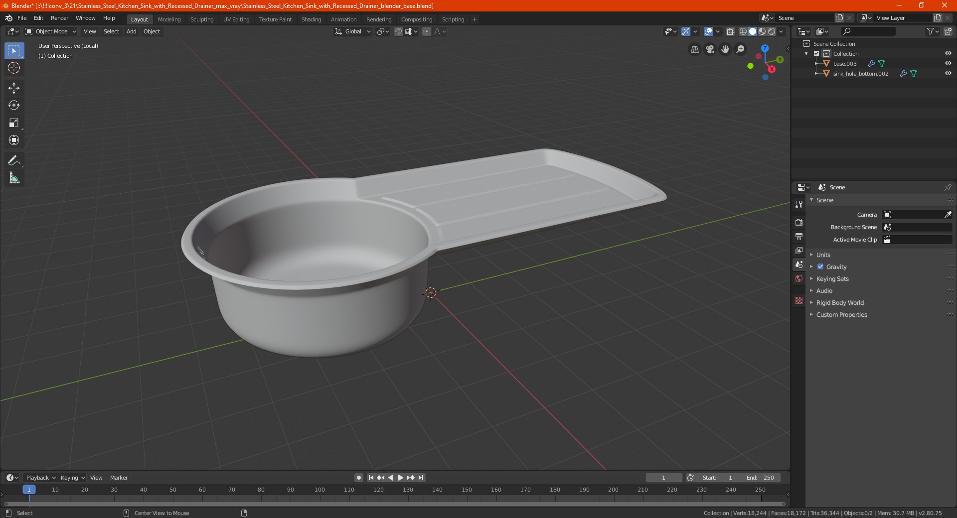 Stainless Steel Kitchen Sink with Recessed Drainer 3D model https://p.turbosquid.com/ts-thumb/Q8/9KbWZf/pr/stainlesssteelkitchensinkwithrecesseddrainervray3dmodel023/jpg/1620046714/1920x1080/fit_q87/d51777bba556dc7871789e97c6e489b9313a3779/stainlesssteelkitchensinkwithrecesseddrainervray3dmodel023.jpg
