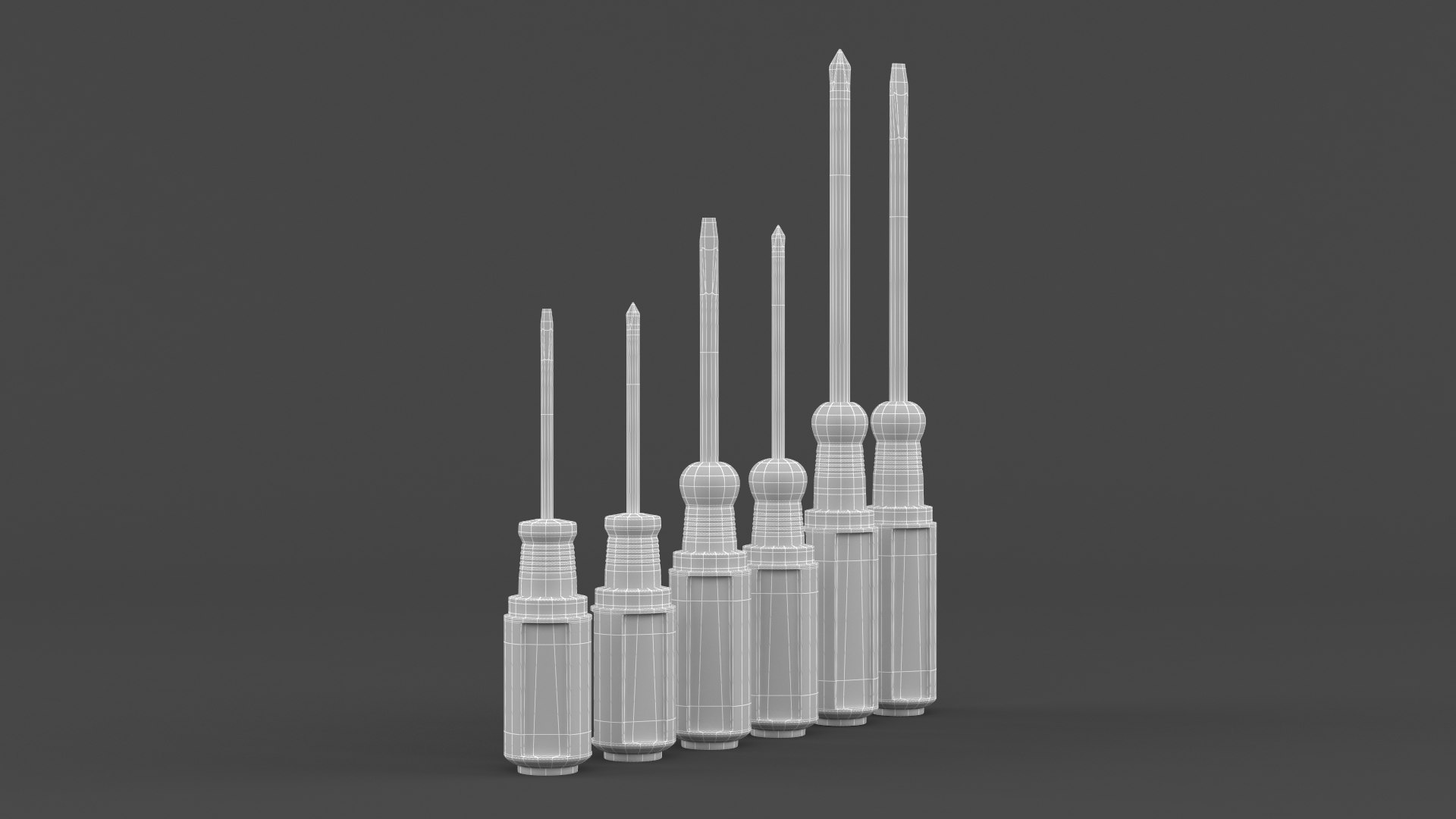 Screwdriver 3D Model - TurboSquid 2047690