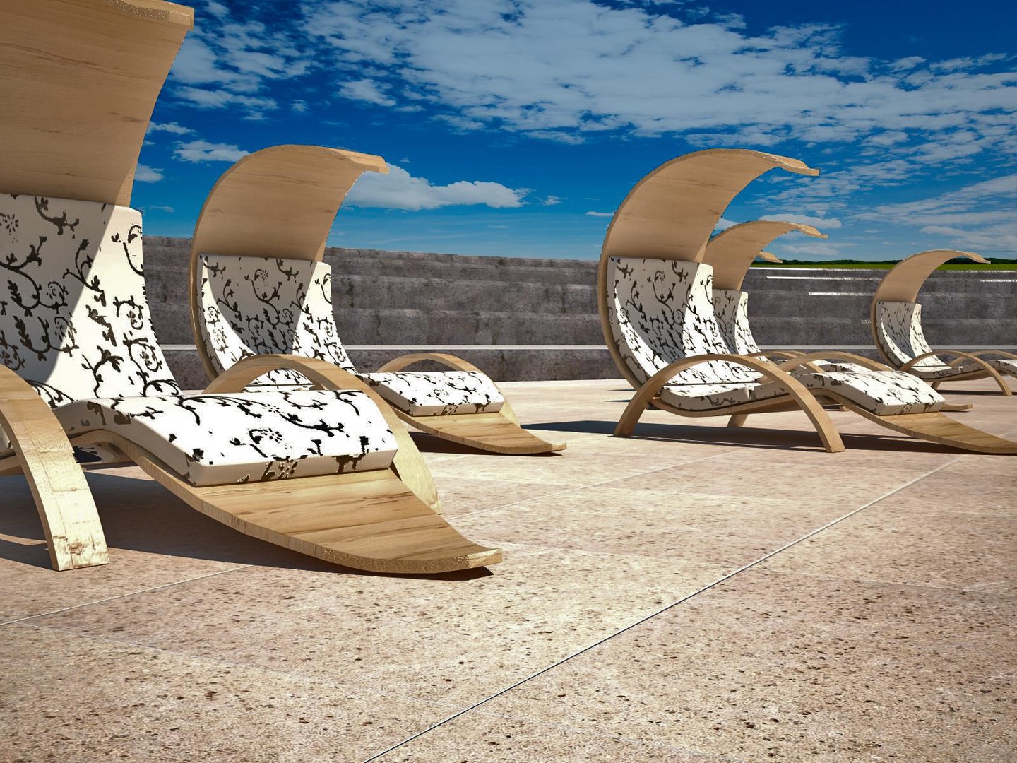 Design Chaise-longue Longue Max