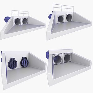 3D Concrete Storm Drain Pipes v15 model