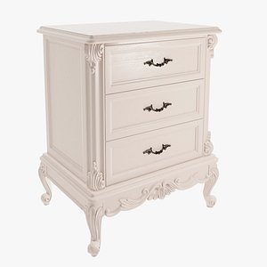 3d model night table modenese