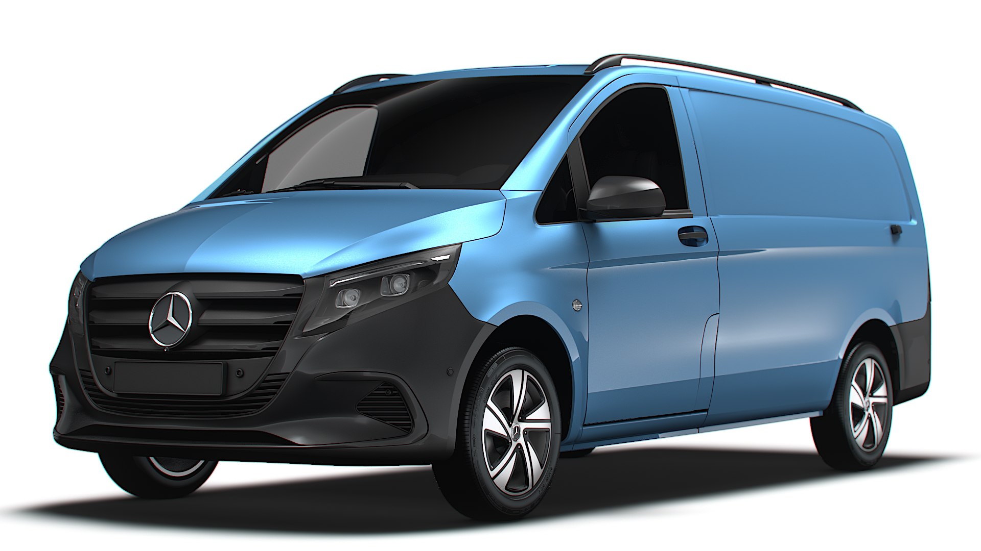 3D Mercedes Benz Vito Panel Van L2 2024 Model - TurboSquid 2194898