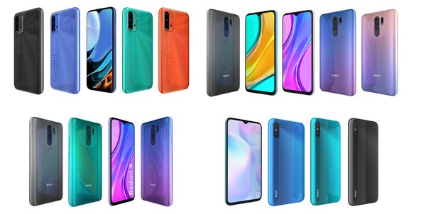 3D model Xiaomi Redmi 9 Collection 2