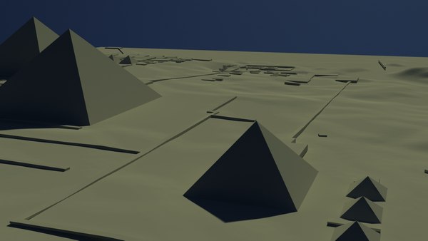 Pyramids Of Giza 3D Models for Download | TurboSquid