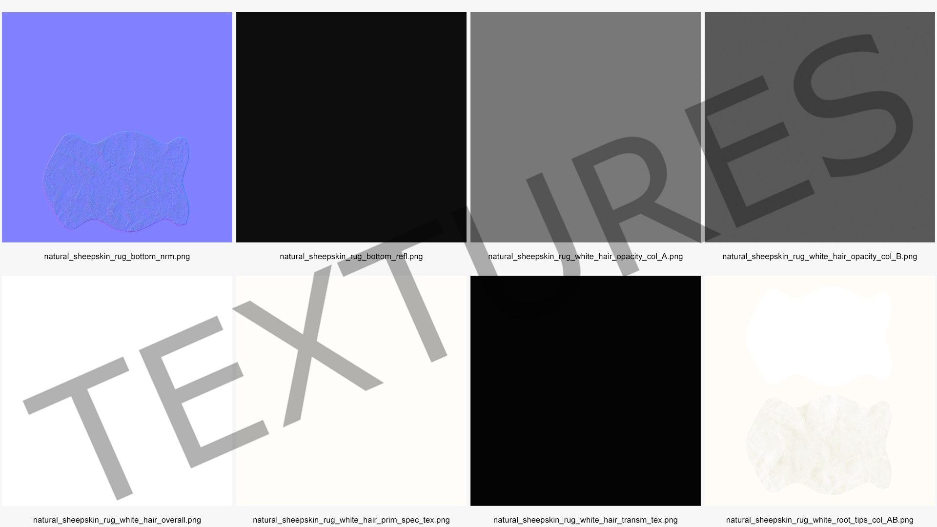 Natural Sheepskin Rug White Fur 3D model https://p.turbosquid.com/ts-thumb/Q8/JfH5Eb/a6/naturalsheepskinrugwhitefur3dmodel017/jpg/1639663874/1920x1080/fit_q87/85883d5a72abe274a7cad6d4d6d7d6a0f010caaa/naturalsheepskinrugwhitefur3dmodel017.jpg