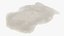 Natural Sheepskin Rug White Fur