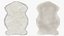 Natural Sheepskin Rug White Fur