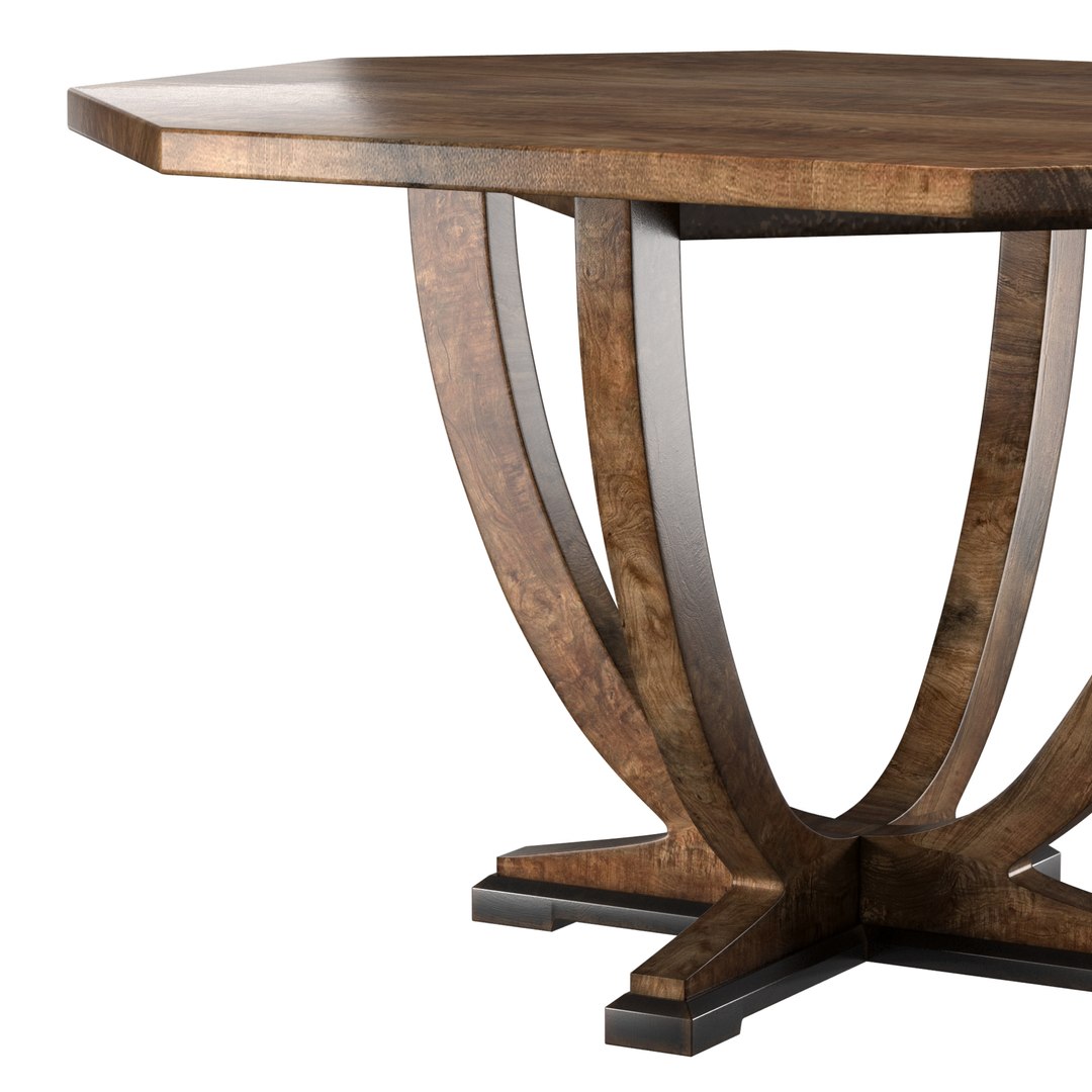 Simon dining table 3D - TurboSquid 1838476