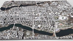 Cityscape Donetsk Ukraine