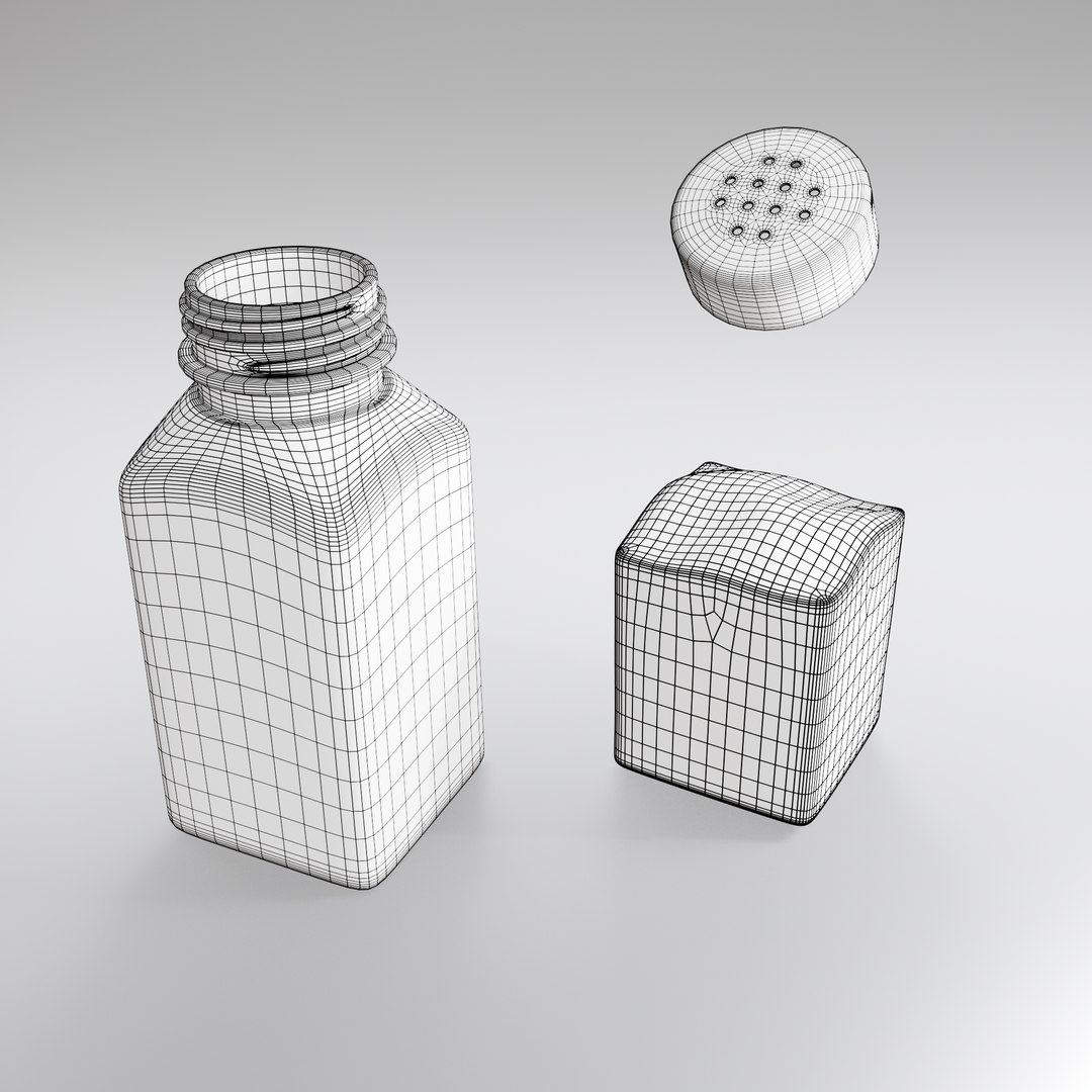 Salt Shaker Model - TurboSquid 2319138