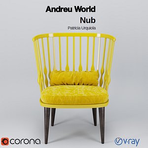 Andreu World Nub Armchair