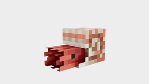 NAUTILUS BABY Base Minecraft 3D model