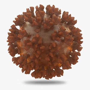 Coronavirus SARS-COV-2 3D virus