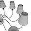 Metallux LAMPADA A SOSPENSIONE OPERA COD 180.110