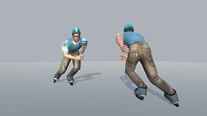 Ice Skaters Animations 3D