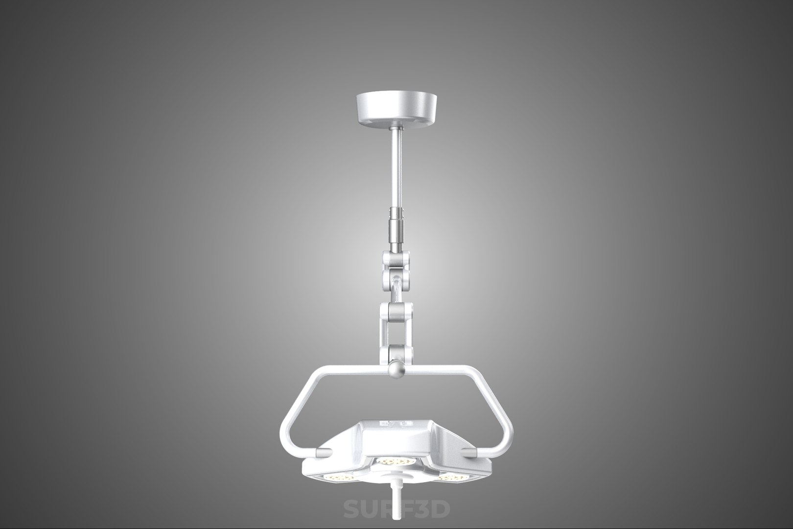 TRIPLE 3 HEAD SINGLE ARM CEILING MOUNTED LED LAMP LIGHT SURGICAL 3D model https://p.turbosquid.com/ts-thumb/Q8/i6gRKp/d1/31_1717_triple3headsinglearmceilingmountedledlamplightsurgical/jpg/1781712885/1920x1080/fit_q87/2186285b4e8116f096b6e7e13f1ef4fe9448b2b4/31_1717_triple3headsinglearmceilingmountedledlamplightsurgical.jpg