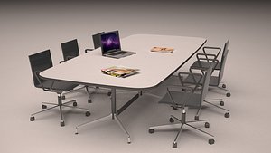 3d meeting room table