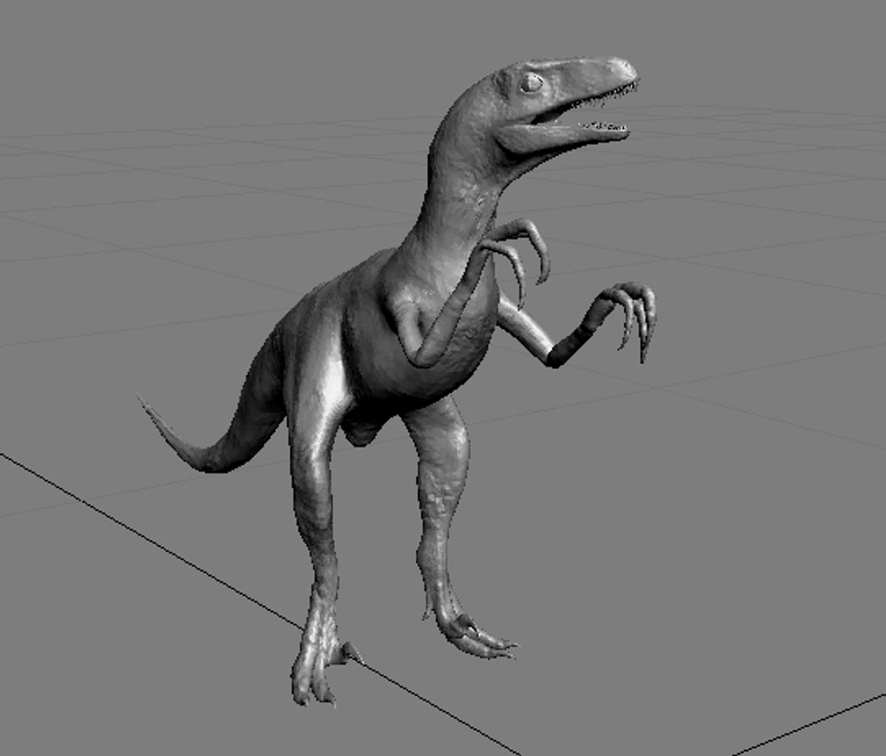 Horror Valasa Raptor 3d Model