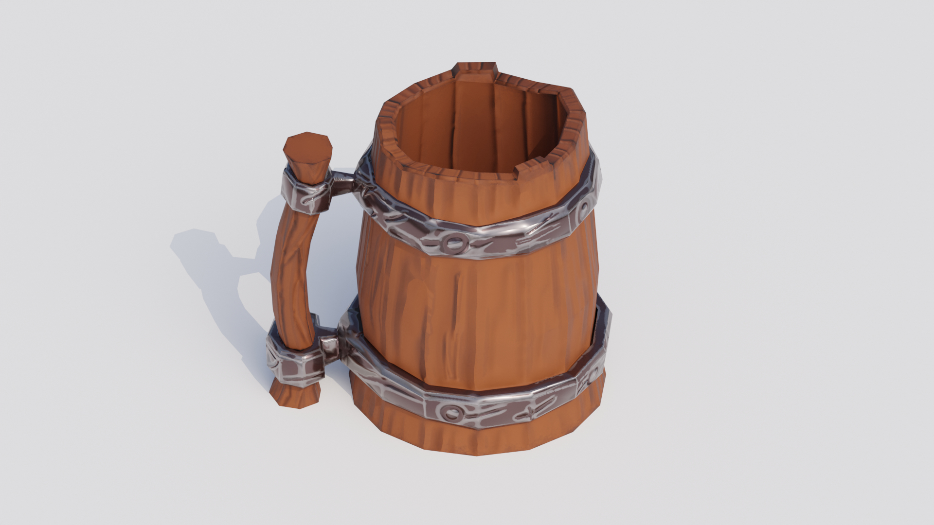 3D Low Poly Stylized Mug - TurboSquid 2187837