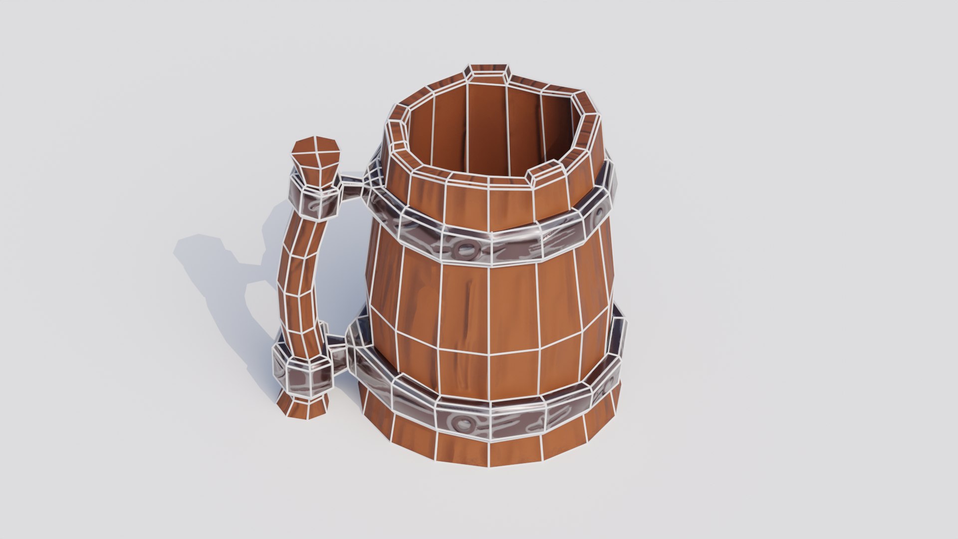3D Low Poly Stylized Mug - TurboSquid 2187837